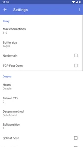 ByeByeDPI скриншот
